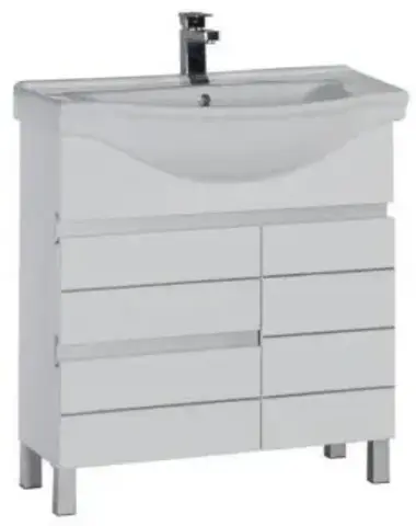 Aquanet 170480 Компл.1 - Тумба Доминика 80 цв.бел.(170480)