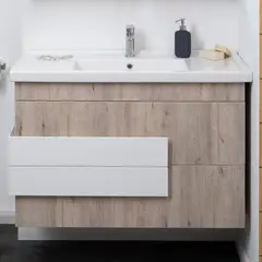 Aquanet 213083 Тумба с раковиной Aquanet Мадейра 100 дуб кантри (213083) фото
