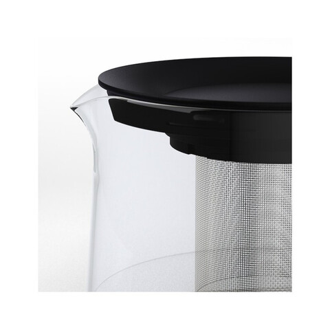 Чайник заварочный Nors, объём: 600 мл., материалы: боросиликатное стекло, крышка-пластик