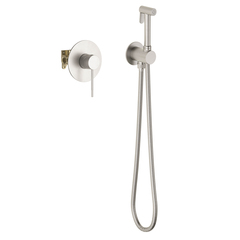 Timo 2389/13SM Смеситель встроенный с гигиеническим душем Timo Saona никель (2389/13SM) фото