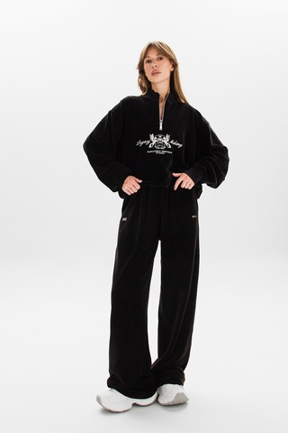 Свитшот ZIPPER VELOURS LEGACY BLACK