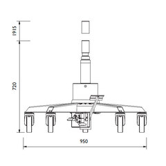 VLT6 Трансм.домкрат 600кг (Дания)