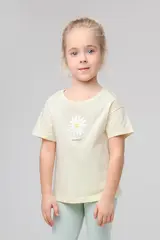 фуфайка  для девочки  КР 302078/банановый мусс