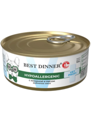 Best Dinner Vet Profi Hypoallergenic консервы для собак (конина с рисом) 100 гр