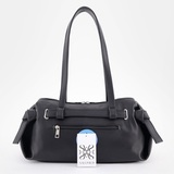 Сумка Саломея 2032 гладкий черный