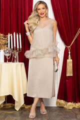 Костюм Прикосновение душ (бежевый) К14683-5М LT Collection