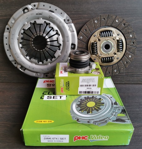 СЦЕПЛЕНИЕ В СБОРЕ CRUZE PHC VALEO С ГИДРАВЛИЧЕСКИМ ВЫЖИМНЫМ (25182560+96829742+96286828)