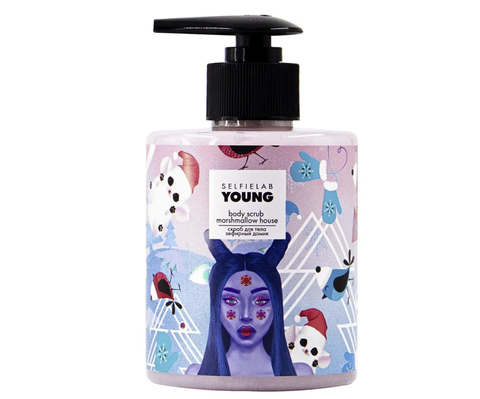 Cкраб для тела зефирный домик 300мл