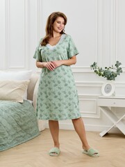 Ночная сорочка Канна-1 Виотекс ЗЕЛЁНЫЙ