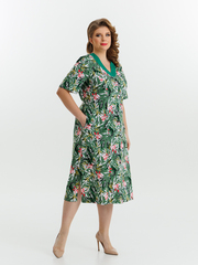 4534 Халат на пуговицах