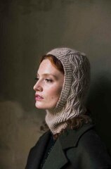 Описание по вязанию балаклавы спицами "Viola"