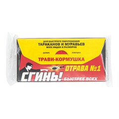 Средство от тараканов и муравьев ловушка-домик с борными крошками, 22010 (Дохлокс) 69-8-203