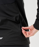 Тренировочная куртка с капюшоном Nordski PRO TOUR HOOD White/Black W женская