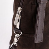 Сумка Саломея 364 эко-замша кофе