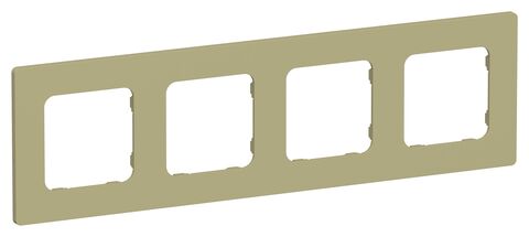 FLITE Рамка 4-мест. РУ-4-К-ФлО ол. IEK