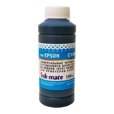 Чернила универсальные улучшенного качества для EPSON (100мл,cyan, Dye) EIMB-UCN Ink-Mate