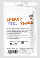 Titbit лакомство для для кошек крекер рыбки Лосось-форель 80г