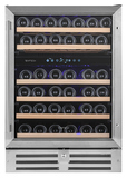 Винный шкаф Temptech Premium WPQ60DCS нерж. сталь