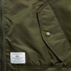 Бомбер Alpha Industries L-2B Hooded Gen II Green (Зелёный)