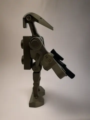 Большая Минифигурка Боевой Дроид Звездные войны 3D-печать