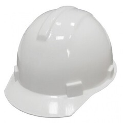 Каска строительная белая