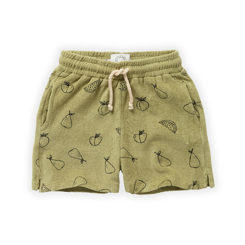 Шорты Sproet&Sprout Terry Tutti Frutti Olive Green