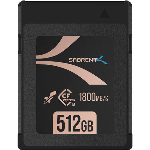 Карта памяти Sabrent Cfexpress B 512GB Rocket CFX 1800/1700MB/s