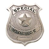 Police Silver Command Значок ROTHCO Badge SPECIAL POLICE SILVER