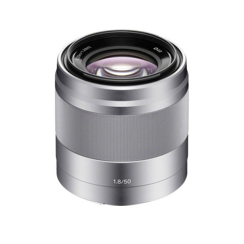 Sony E 50mm f/1.8 OSS Silver (SEL50F18)