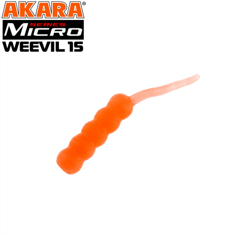 Силикон Akara MICRO Weevil 15 mm  100  (40 шт.)