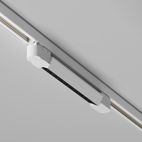 Трехфазный трековый светодиодный светильник Maytoni Points TR195-3-10W2.7K-M-W