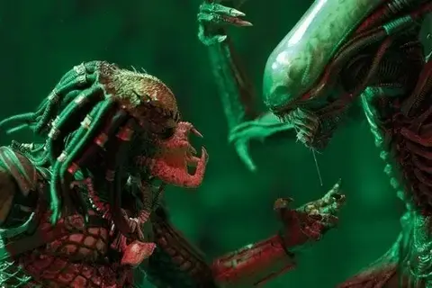 Набор фигурок Чужой и Хищник Movie Maniacs 5