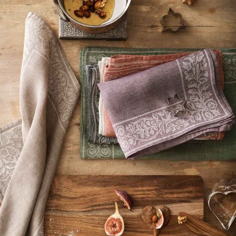 Полотенце кухонное 50х70 Leitner 38 коричневое