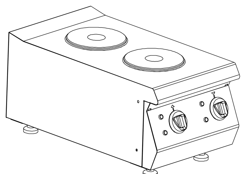 Плита электрическая Kocateq 0M0PE1