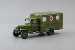 ZIS-44 Ambulance khaki 1:43 DeAgostini Auto Legends USSR Trucks #51