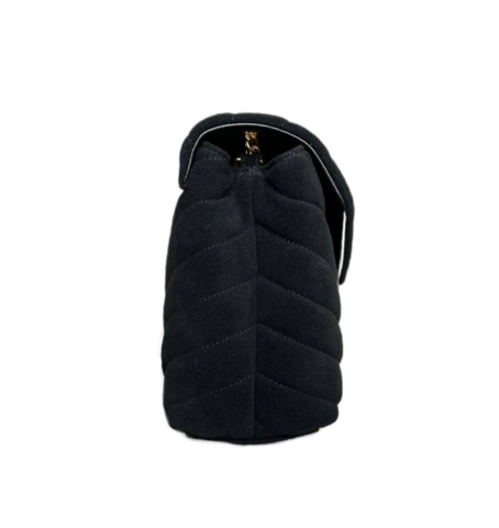 Маленькая сумка на плечо Saint Laurent Loulou черный