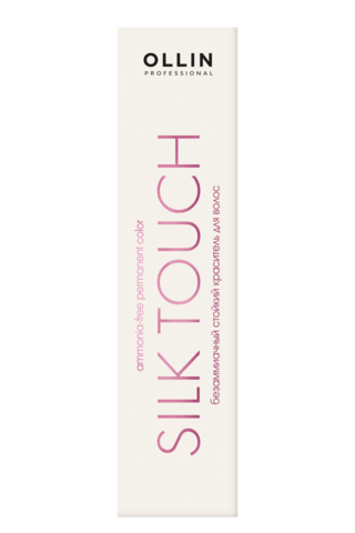 OLLIN silk touch 8/0 светло-русый 60мл безаммиачный стойкий краситель для волос