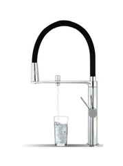 Смеситель для кухни с подключением фильтра питьевой воды с магнитным держателем KITCHEN 898801МС