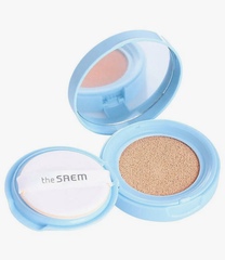 Кушон для лица МАСКИРОВКА ПОР THE SAEM Perfect Pore Cushion 02 Natural Beige, 12 гр