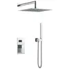 Boheme 474-3-CR Смеситель встроенный для душа QUBIC Хром