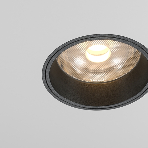 Встраиваемый светильник Maytoni Focus led DL125-L12-3K-TRS-B