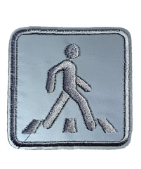 Термоаппликация светоотражающая р. 60х60 мм