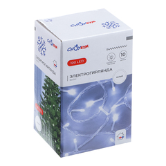 Гирлянда вьюн 10 м, 100 LED СНОУ БУМ
