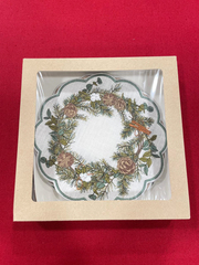 Новогодняя салфеточка-поддарельник