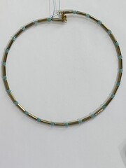 Амазонит (колье из натуральных камней)