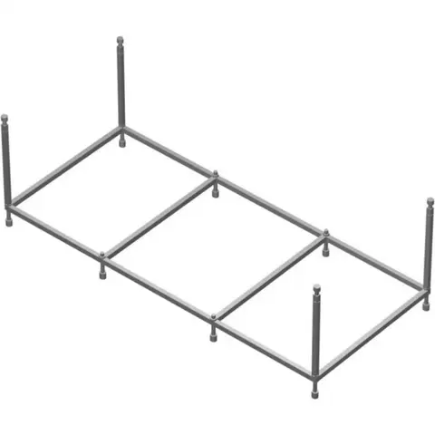 BelBagno BB102-150-MF Металлический каркас для акриловой ванны