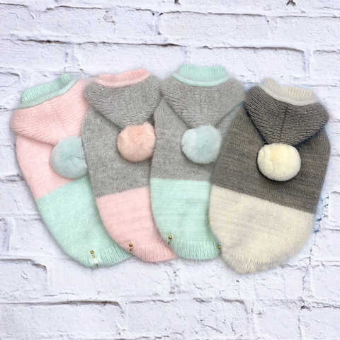 1943 DB Свитер "Duo Color" с пумпоном