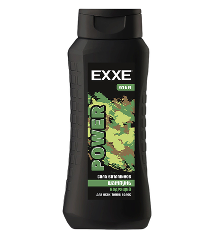 EXXE MEN укрепляющий шампунь Бодрящий Power 400мл