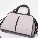 Сумка Саломея 257 мульти итальянский серо-черный