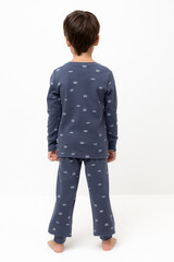 пижама  для мальчика  К 1621/стальной,штиль